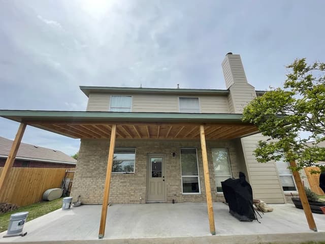 White Chooz Painters logo with blue background placeholder for paintig company logos