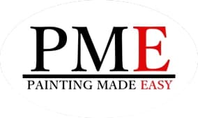 Logo for PME Painting LLC, a painting company in Gastonia, North Carolina.