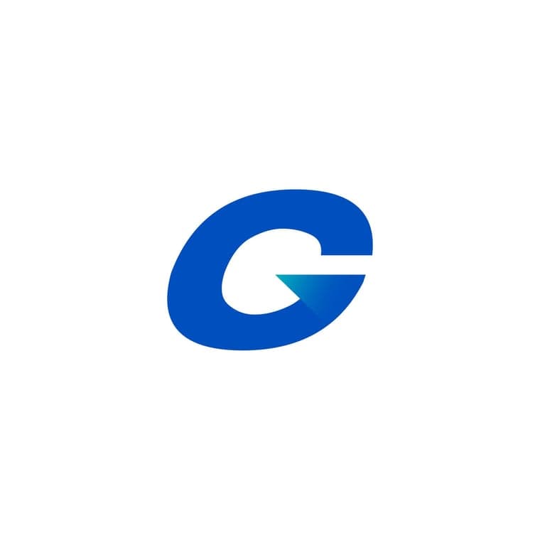 This is the logo for Gonnella Painting & Restoration. It features a bold blue “G” with a gradient detail on a white background.