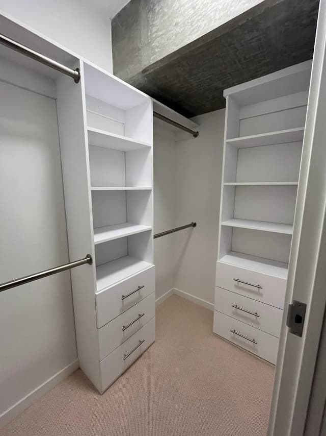 White Chooz Painters logo with blue background placeholder for paintig company logos