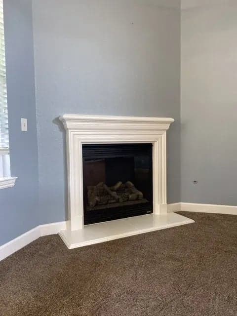 White Chooz Painters logo with blue background placeholder for paintig company logos