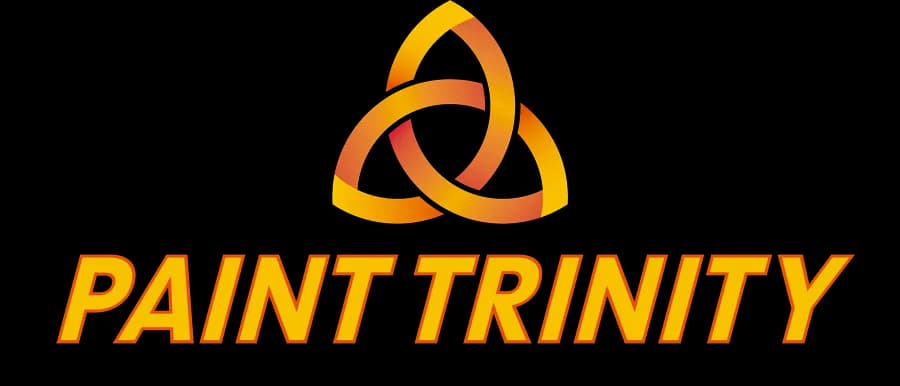 Logo for Paint Trinity LLC, a painting company in Monroe, North Carolina.