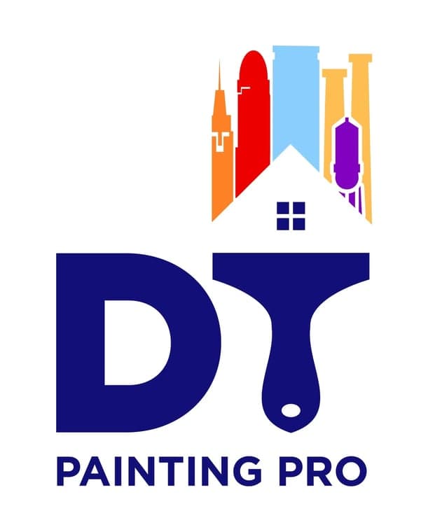 Logo for DT Painting Pro, a painting company in Winston-Salem, NC.