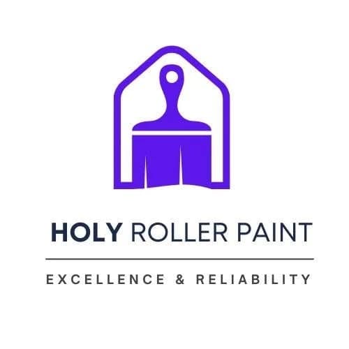 Logo for Holy Roller Paint, a painting company in Huntersville, NC.