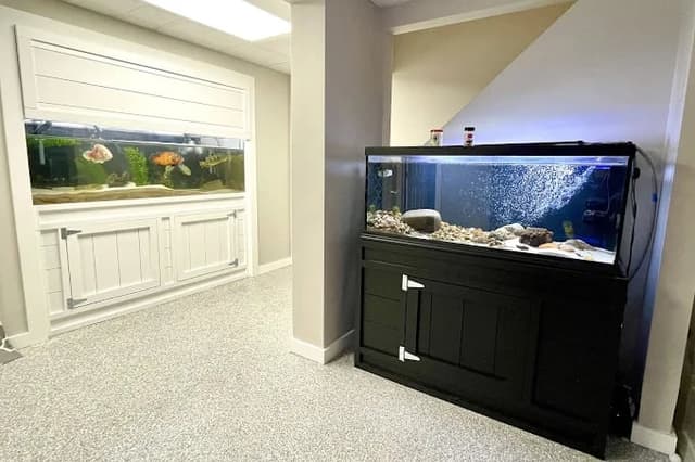 White Chooz Painters logo with blue background placeholder for paintig company logos