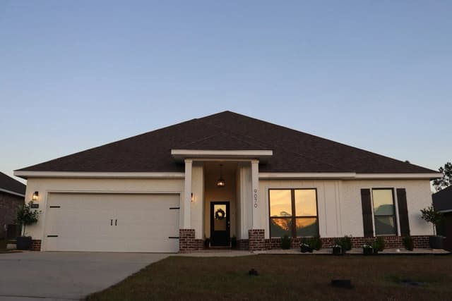 White Chooz Painters logo with blue background placeholder for paintig company logos