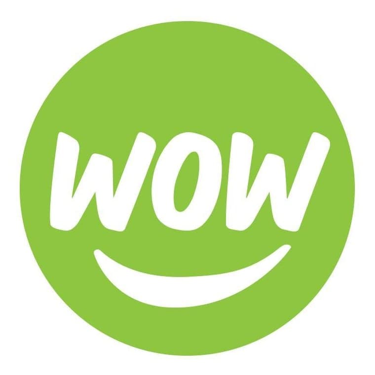 This is an image from WOW 1 DAY PAINTING Lexington, located in Kentucky. The logo for WOW 1 DAY PAINTING features a bright green circular background with bold white “WOW” lettering and a curved smile graphic.