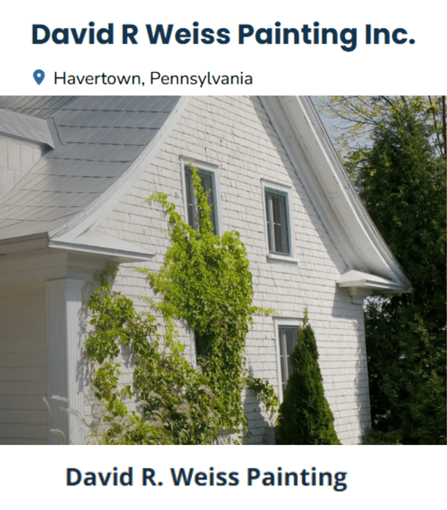 David R Weiss Painting Inc. gallery image