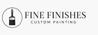 Logo for Fine Finishes Custom Painting, a painting company in Charlotte, North Carolina.