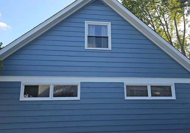 White Chooz Painters logo with blue background placeholder for paintig company logos