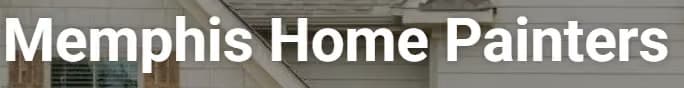 Logo for Memphis Home Painters, a painting company in Cordova, Tennessee. The image shows the Memphis Home Painters wordmark.