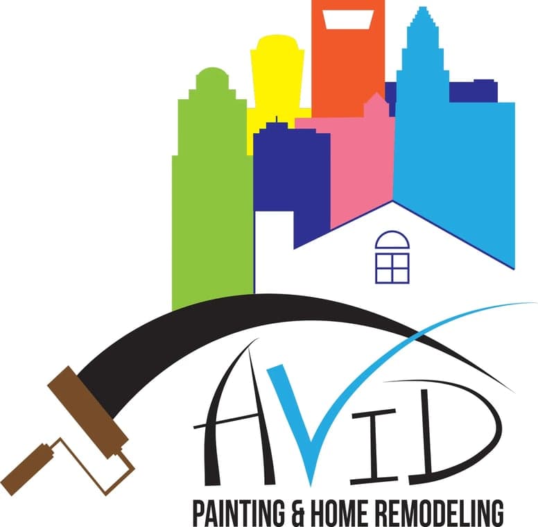 Logo for Avid Painting & Home Remodeling, a painting company in Charlotte, North Carolina.