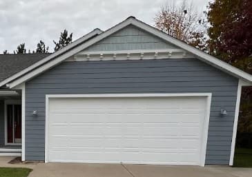 White Chooz Painters logo with blue background placeholder for paintig company logos