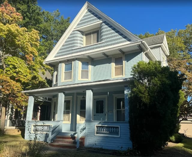 White Chooz Painters logo with blue background placeholder for paintig company logos