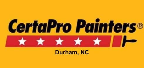 Logo for CertaPro Painters of Durham, NC, a painting company in Durham, NC.