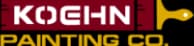 This is an image from Koehn Painting Co LLC. The image shows the Koehn Painting Co. logo, featuring bold maroon lettering, a gold paintbrush graphic, and a clean professional layout representing the company’s branding.