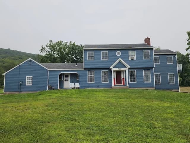 White Chooz Painters logo with blue background placeholder for paintig company logos