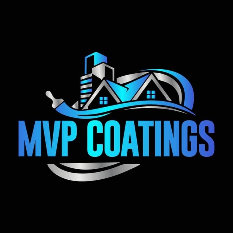 This is an image from Local Painters company, located in Surprise, AZ The image is a Local Painters logo featuring a black paintbrush silhouette with the company name across the bristles in bold white text