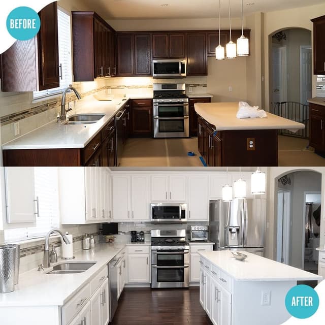 White Chooz Painters logo with blue background placeholder for paintig company logos