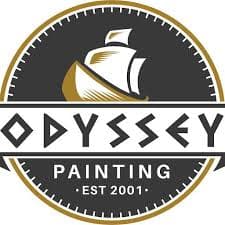 This is an image from Odyssey Painting. The image shows the Odyssey Painting logo featuring a stylized ship inside a circular emblem with the text “Odyssey Painting EST 2001.”