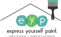 Logo for Express Yourself Paint LLC, a painting company in Raleigh, North Carolina.