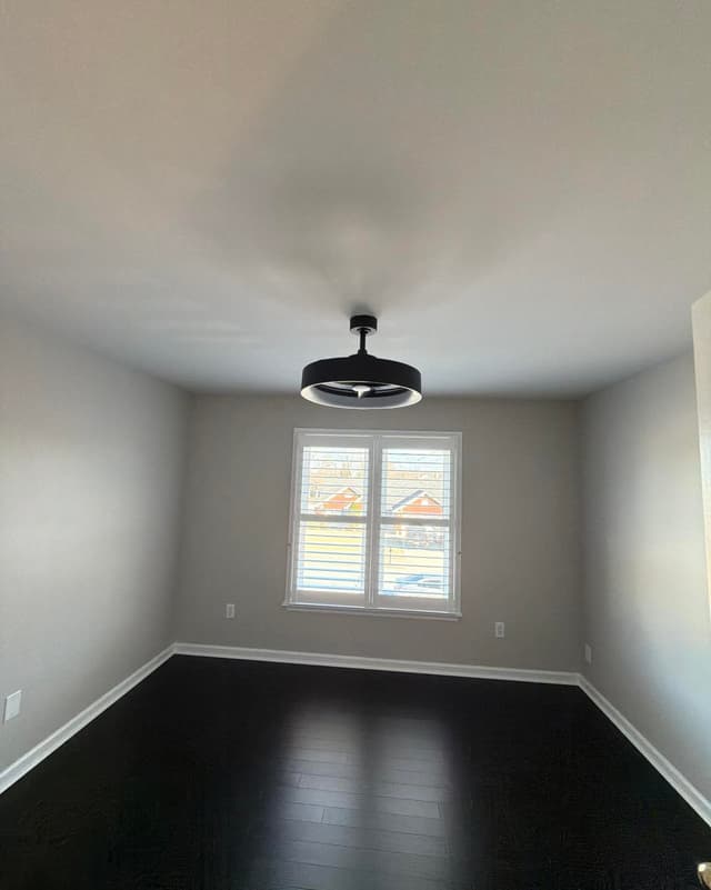 White Chooz Painters logo with blue background placeholder for paintig company logos