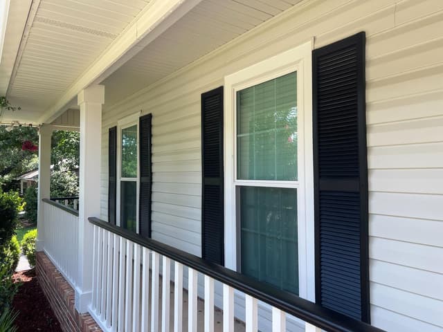 White Chooz Painters logo with blue background placeholder for paintig company logos