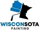 This is an image from Wisconsota Painting, located in Wisconsin. The logo for Wisconsota Painting features a stylized state graphic with bold text representing the painting company brand.