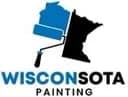 This is an image from Wisconsota Painting, located in Wisconsin. The logo for Wisconsota Painting features a stylized state graphic with bold text representing the painting company brand.