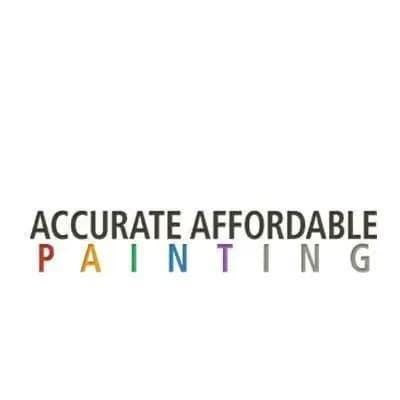 Logo for Accurate Affordable Painting Inc., a painting company serving Cary, Illinois.