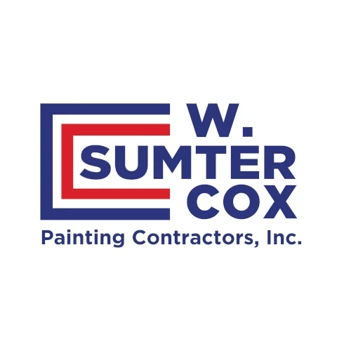 Logo for W. Sumter Cox Painting Contractors, a painting company in Charlotte, North Carolina.