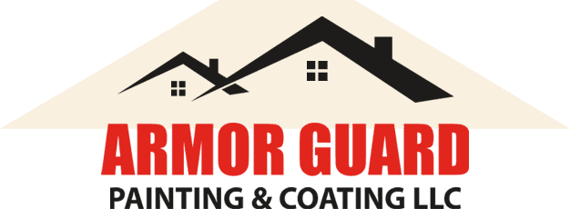 This is an image from Armor Guard Painting & Coating LLC, located in Florida. The logo for Armor Guard Painting & Coating LLC features a stylized roofline above bold red and black company text.