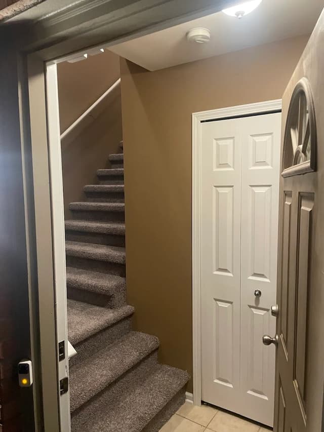 White Chooz Painters logo with blue background placeholder for paintig company logos