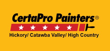 Logo for CertaPro Painters of Hickory/ Catawba Valley/ High Country, a painting company in Hickory, North Carolina.