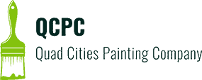 Logo for Quad Cities Painting Company, a painting company in Rock Island, Illinois.