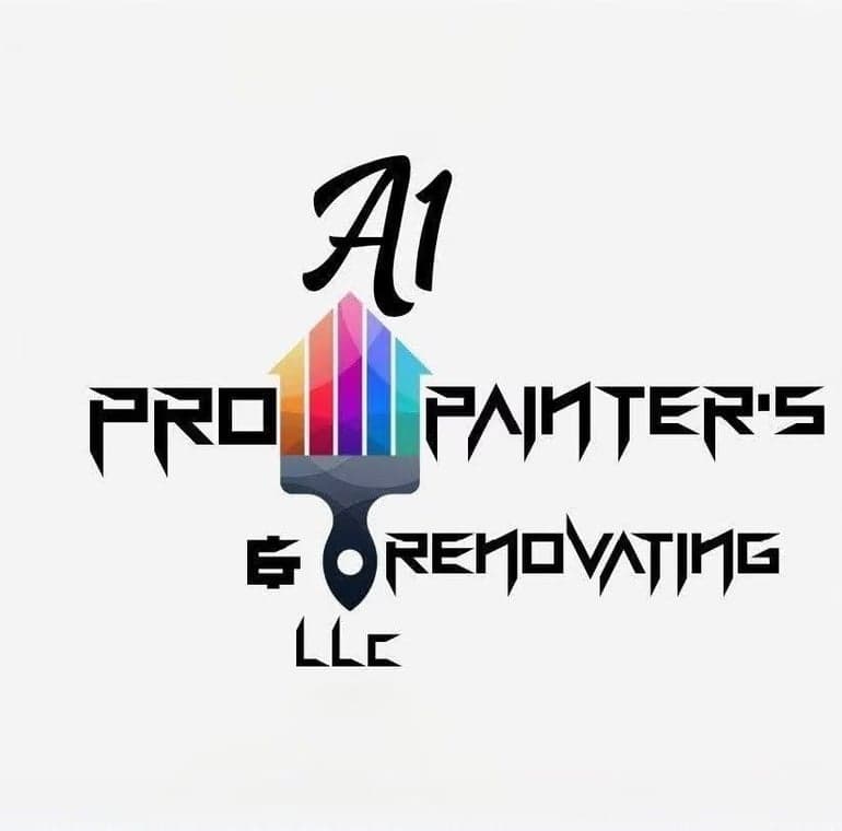 Logo for A1 Pro Painters & Renovating LLC, a painting company in Joliet, IL.