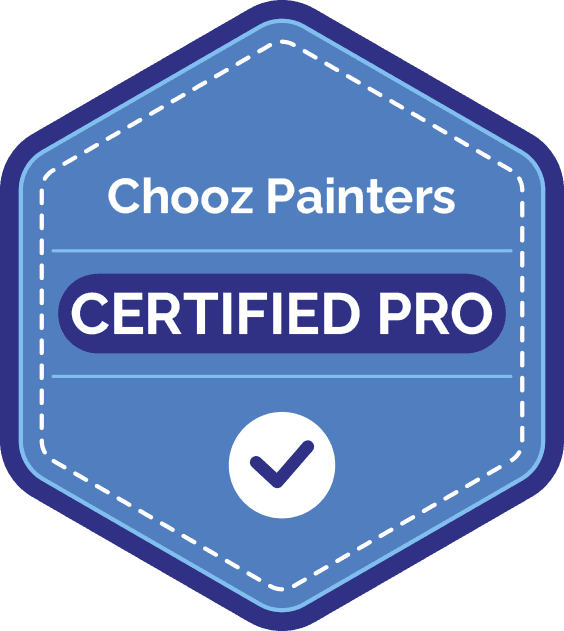 Chooz Painters Certified Badge for 2025
