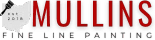 This is an image from Mullins Fine Line Painting, located in Ohio. The logo for Mullins Fine Line Painting features bold lettering with a clean, professional design representing high-quality residential painting services.