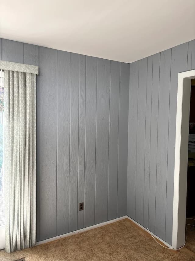 White Chooz Painters logo with blue background placeholder for paintig company logos