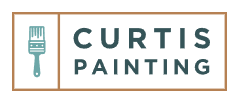 Logo for Curtis Painting, a painting company in Troy, Ohio.