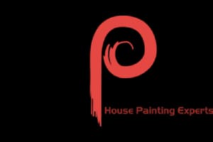 Logo for The Picky Painters, a painting company in Strongsville, Ohio.
