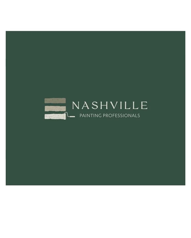 Logo for Nashville Painting Professionals, a painting company in Nashville, Tennessee. The image shows the green Nashville Painting Professionals mark.
