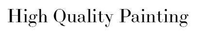 Logo for High Quality Painting LLC, a painting company in Bolingbrook, IL.