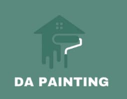 Logo for D.A. PAINTING, a painting company in Raleigh, NC.