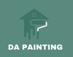 Logo for D.A. PAINTING, a painting company in Raleigh, NC.