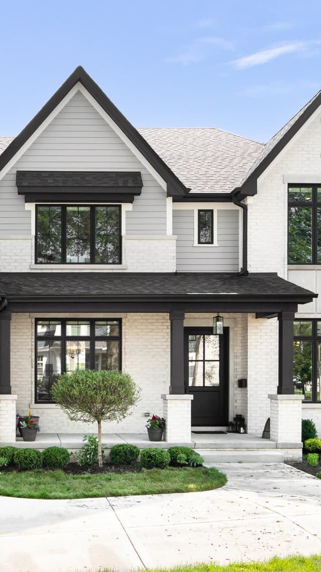 White Chooz Painters logo with blue background placeholder for paintig company logos