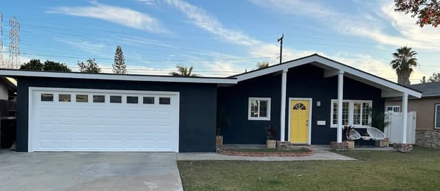 White Chooz Painters logo with blue background placeholder for paintig company logos