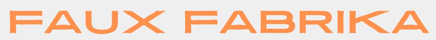 This is an image from Faux Fabrika Painting Services Chicago, located in Illinois. The logo for Faux Fabrika Painting Services Chicago features orange stylized company lettering on a light background.