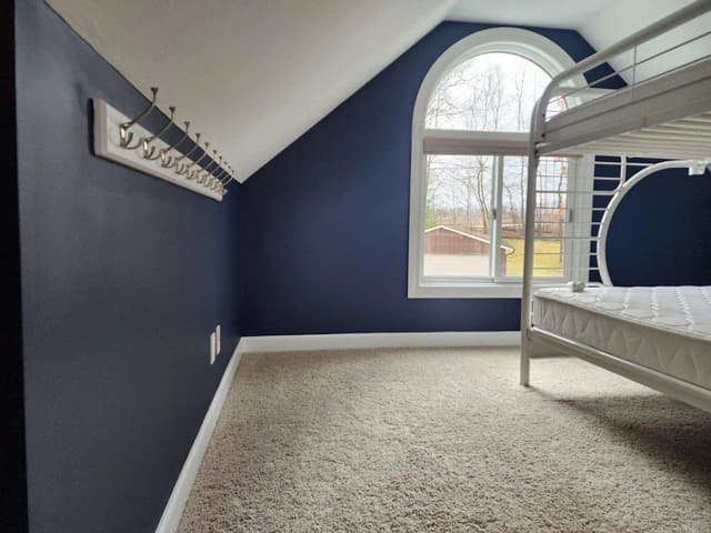 White Chooz Painters logo with blue background placeholder for paintig company logos