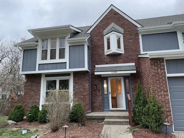 White Chooz Painters logo with blue background placeholder for paintig company logos